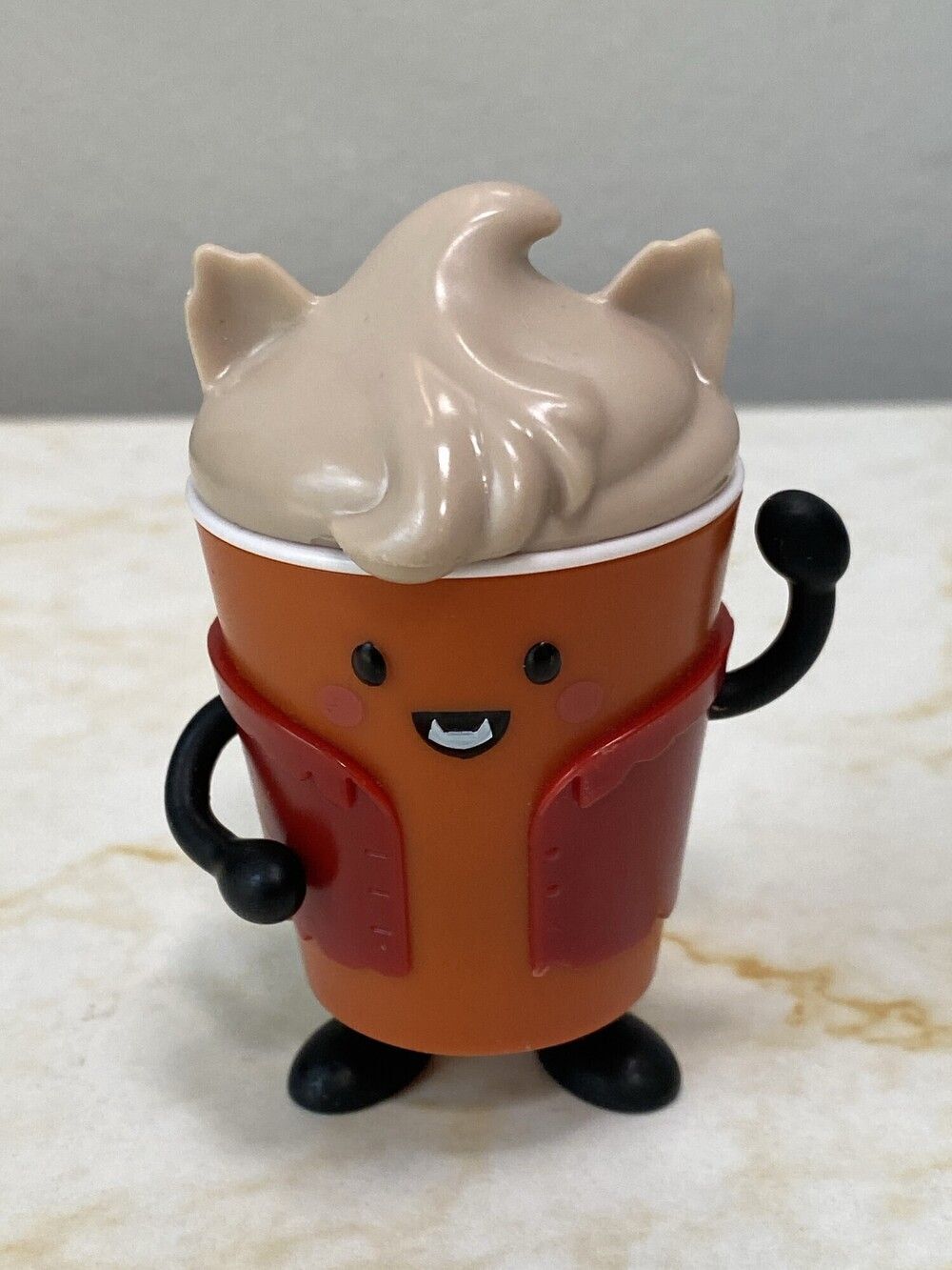 Wendy's Frosty Werewolf Orange Red Collectible Figure Toy